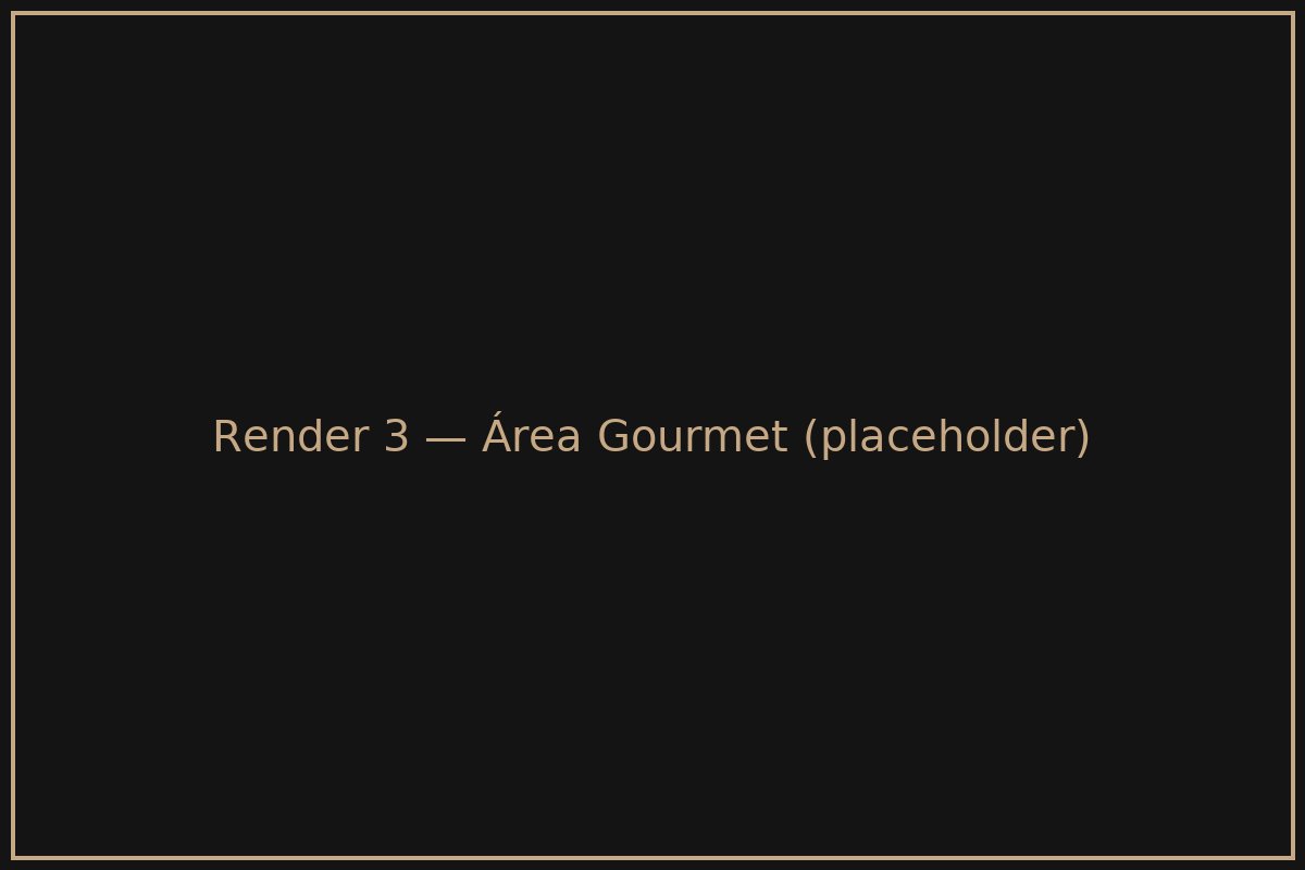 Área Gourmet 3D